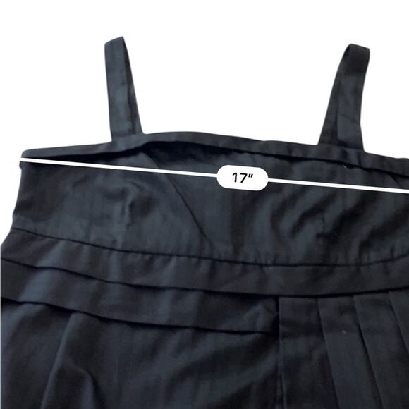 Marc By Marc Jacobs peplum pleated Black blouse Size 6 - Picture 9 of 13